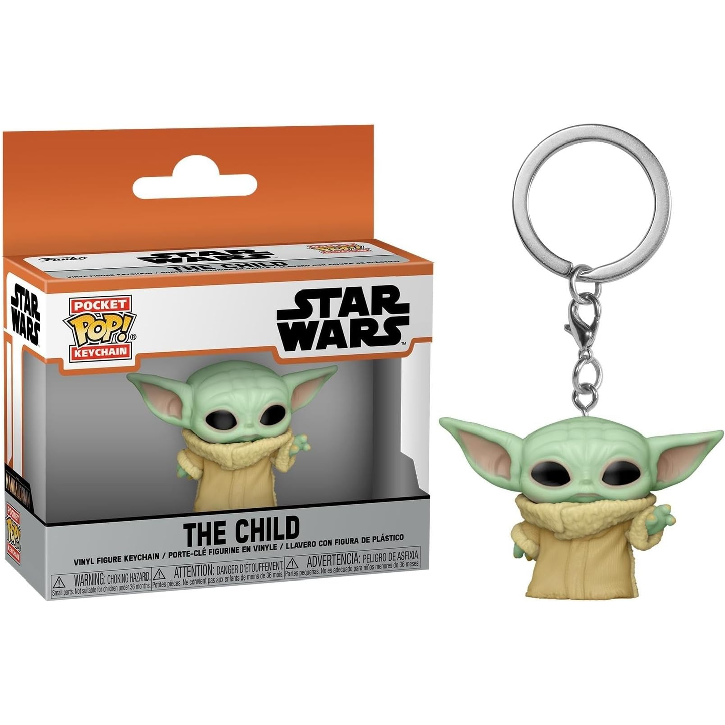 Funko Pocket Pop! Keychain Star Wars: Yoda The Child - Vinyl Figure 4cm