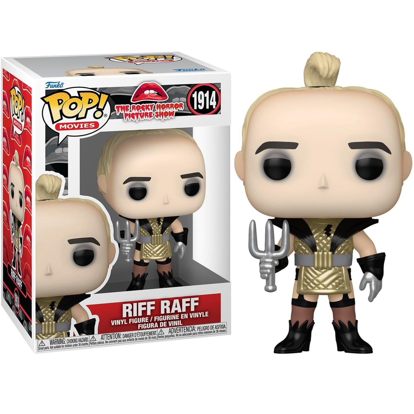 Funko Pop! Movies The Rocky Horror Picture Show (1914) Riff Raff - Vinyl Figure 9cm
