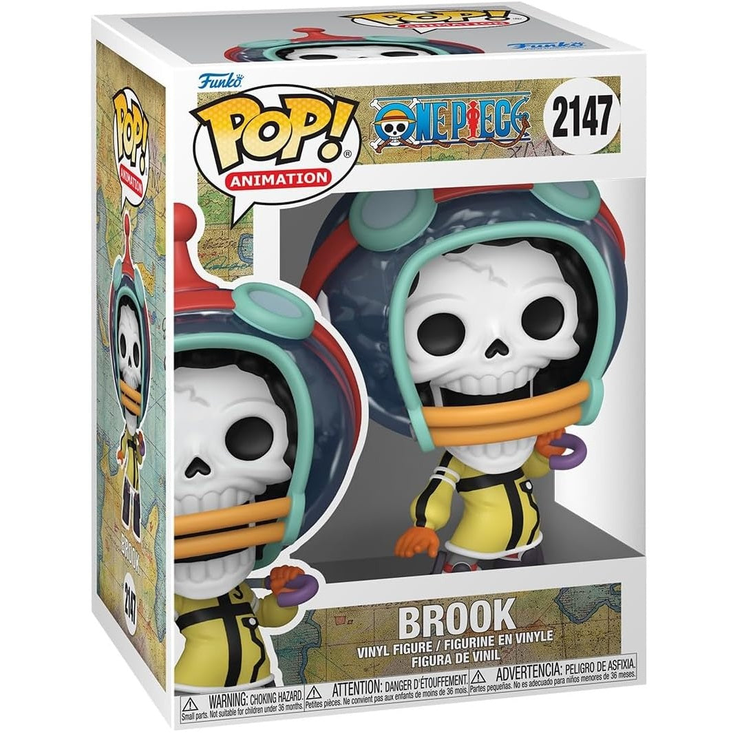Funko Pop! Animation One Piece (2147) Brook (Egghead Arc) - Vinyl Figure 9cm