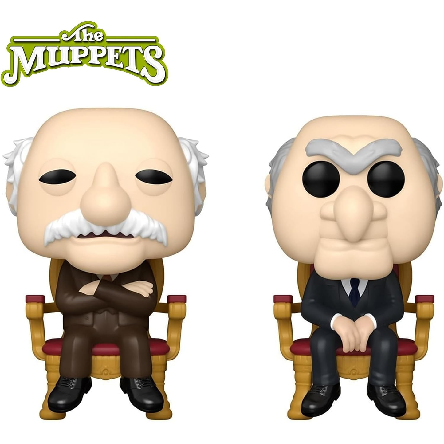 Funko Pop! The Muppets (2 Pack) Waldorf And Statler Special Edition - Vinyl Figure 9cm