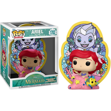 Funko Pop! Deluxe: The Little Mermaid (1702) Ariel (Glass) Vinyl Figure 15cm