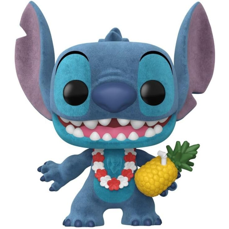 Funko Pop! Disney Lilo & Stitch (1567) Luau Stitch Special Edition - Flocked Vinyl Figure 9cm