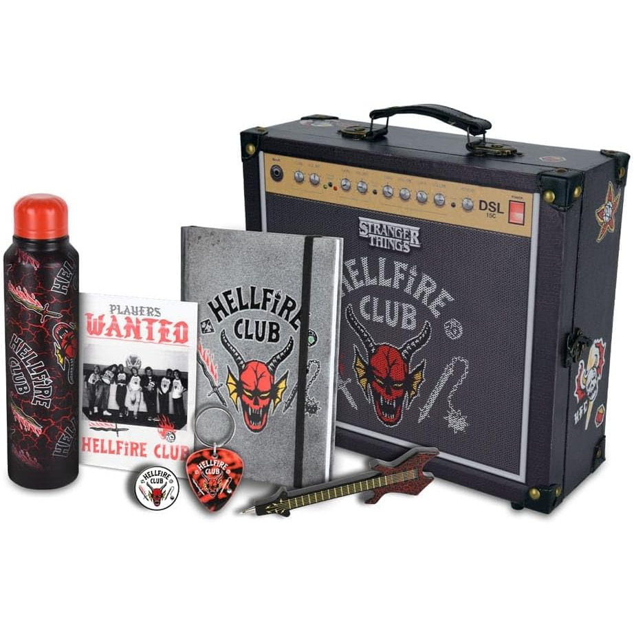 Scifi Planet Set Regalo Premium Di Stranger Things 4 (Hellfire Club) Valigia Gift