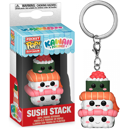 Funko Pocket Pop! Keychain: Kawaii Foodies - Sushi Stack Mini Figure 4cm