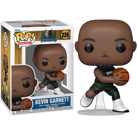 Funko Pop ! Nba Legends - (226) Kevin Garnett Figure Wolves Vinyl 9cm