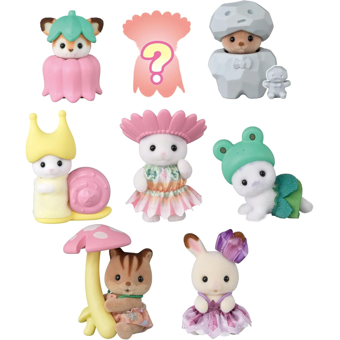 Sylvanian Families: Baby Fatine Amiche del Bosco 1 Busta Mystery Mini Figure Case Bambole