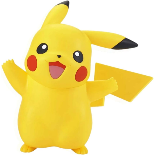 Bandai Pokémon: Model Kit Pokepla Plamo Quick 01 Pikachu - Figure 10cm PVC