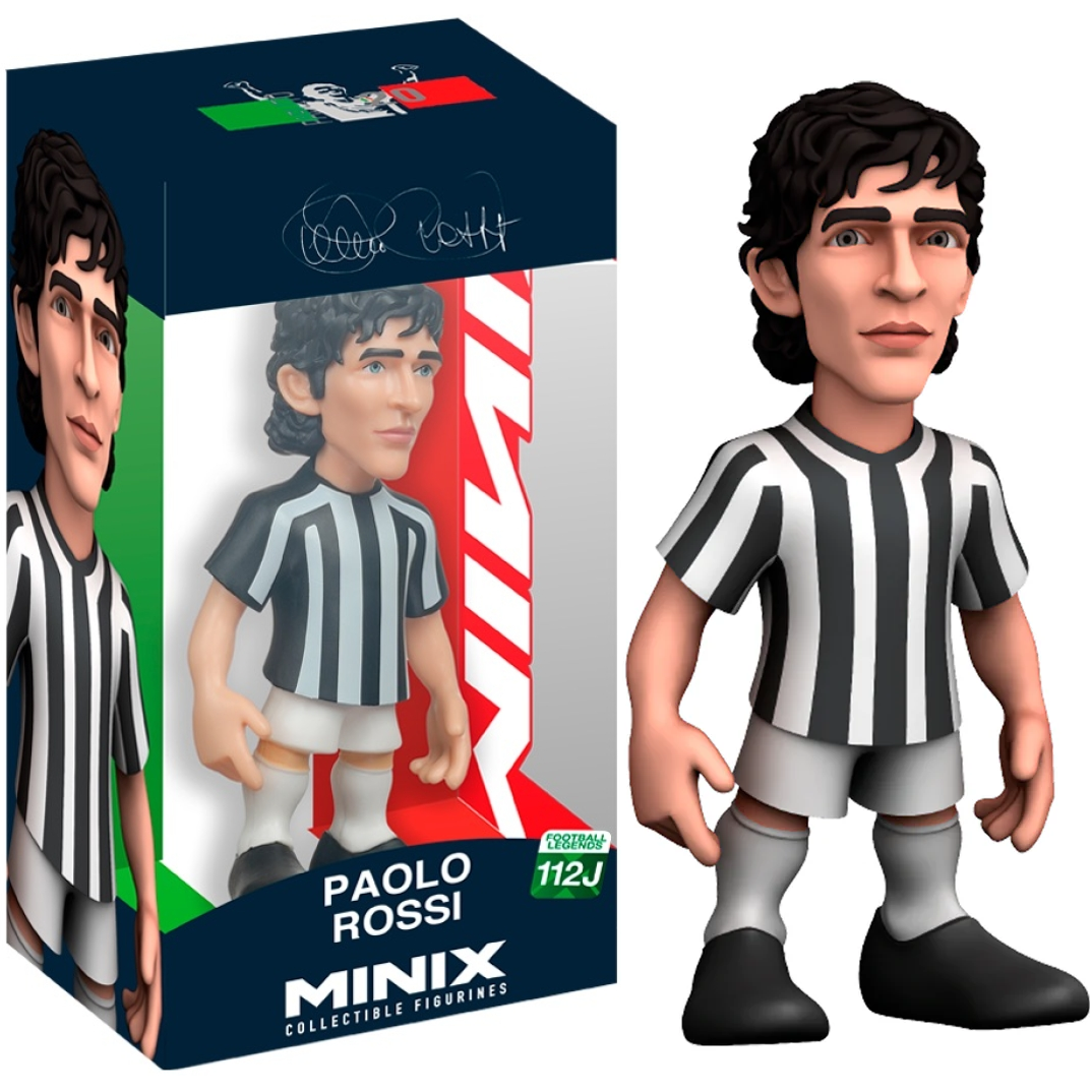 Minix: Paolo Rossi - Divisa Della Juventus (Football Legends 112J) Figure PVC