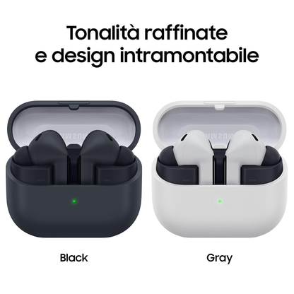 Samsung Buds3 FE Auricolari Wireless Cuffie Bluetooth Cancellazione Rumore Black