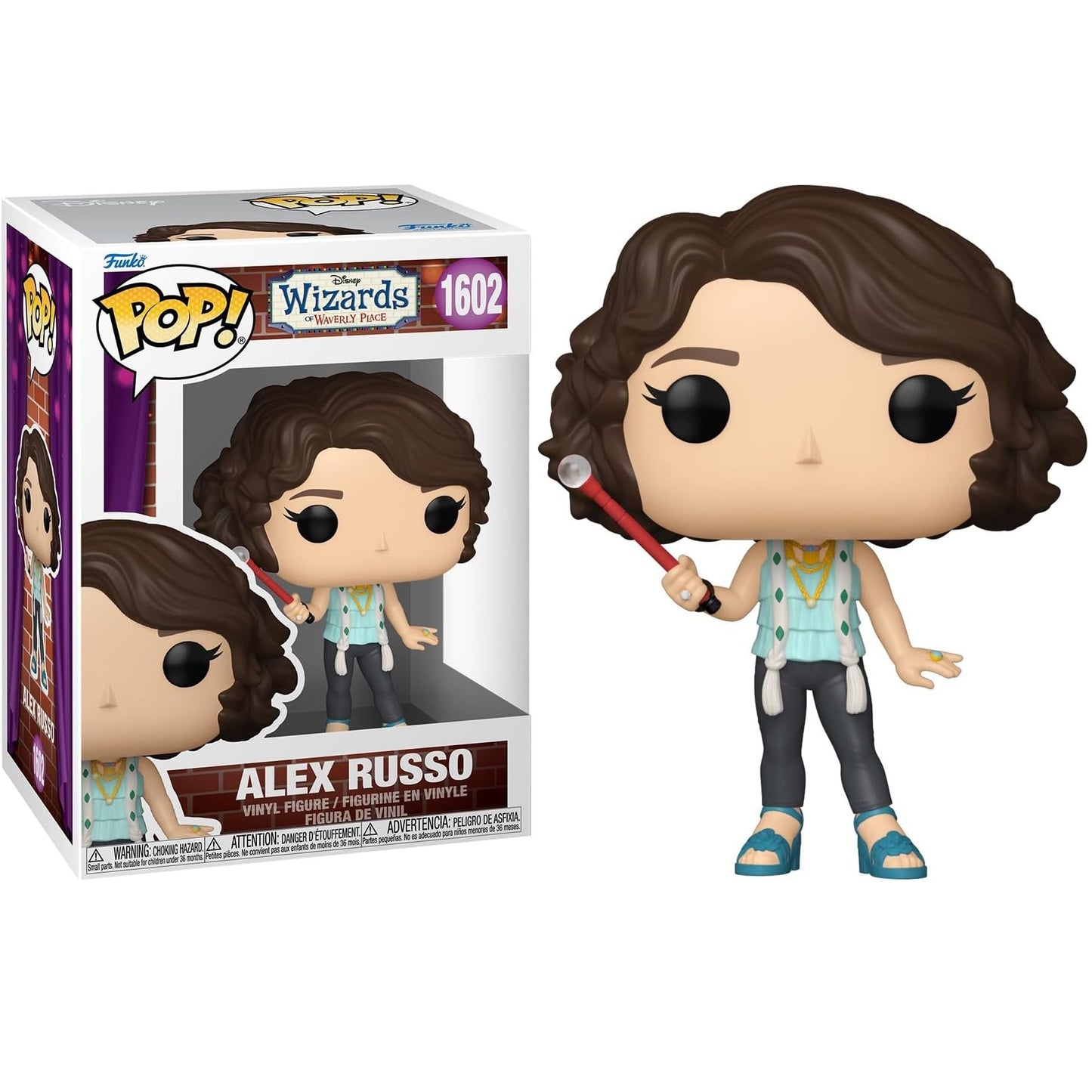 Funko Pop! Disney Wizards Of Waverly Place (1602) Alex Russo - Vinyl Figure 9cm