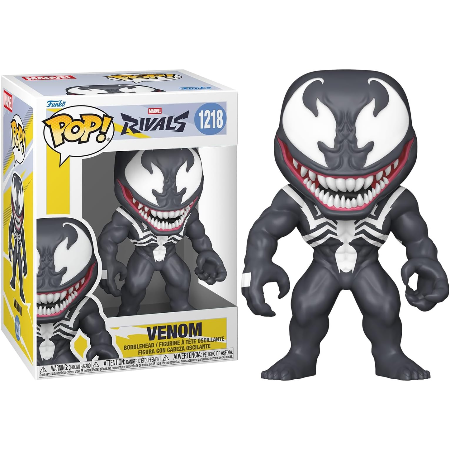 Funko Pop! Marvel Rivals (1218) Venom - Bobblehead Vinyl Figure 9cm