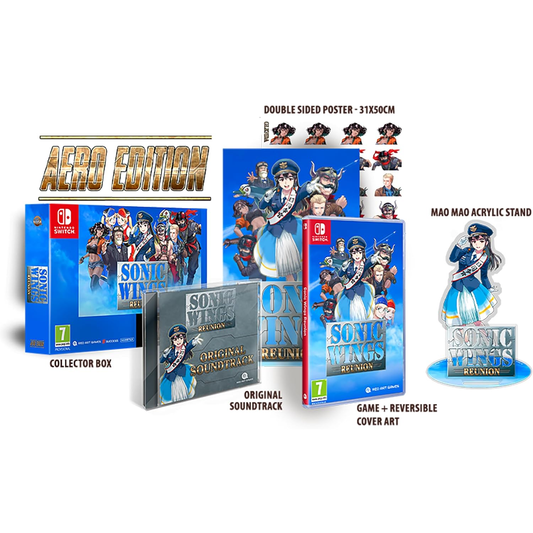 Sonic Wings Reunion Collector's Edition Nintendo Switch Videogioco Multilingua