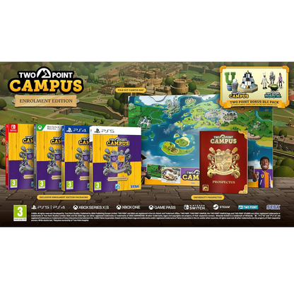 Two Point Campus - Enrolment Edition Ps5 Gioco Italiano Playstation 5 Nuovo
