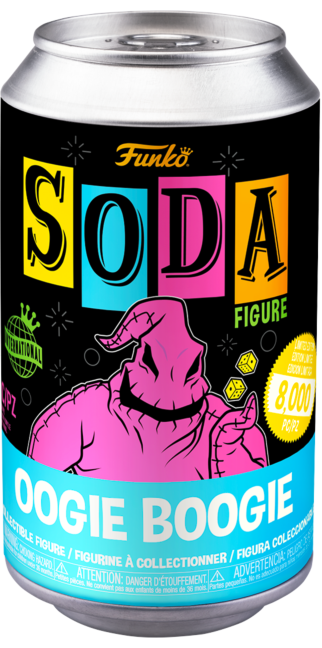 Funko Soda The Nightmare Before Christmas: Oogie Boogie (Black Light) Vinyl Figure 9cm