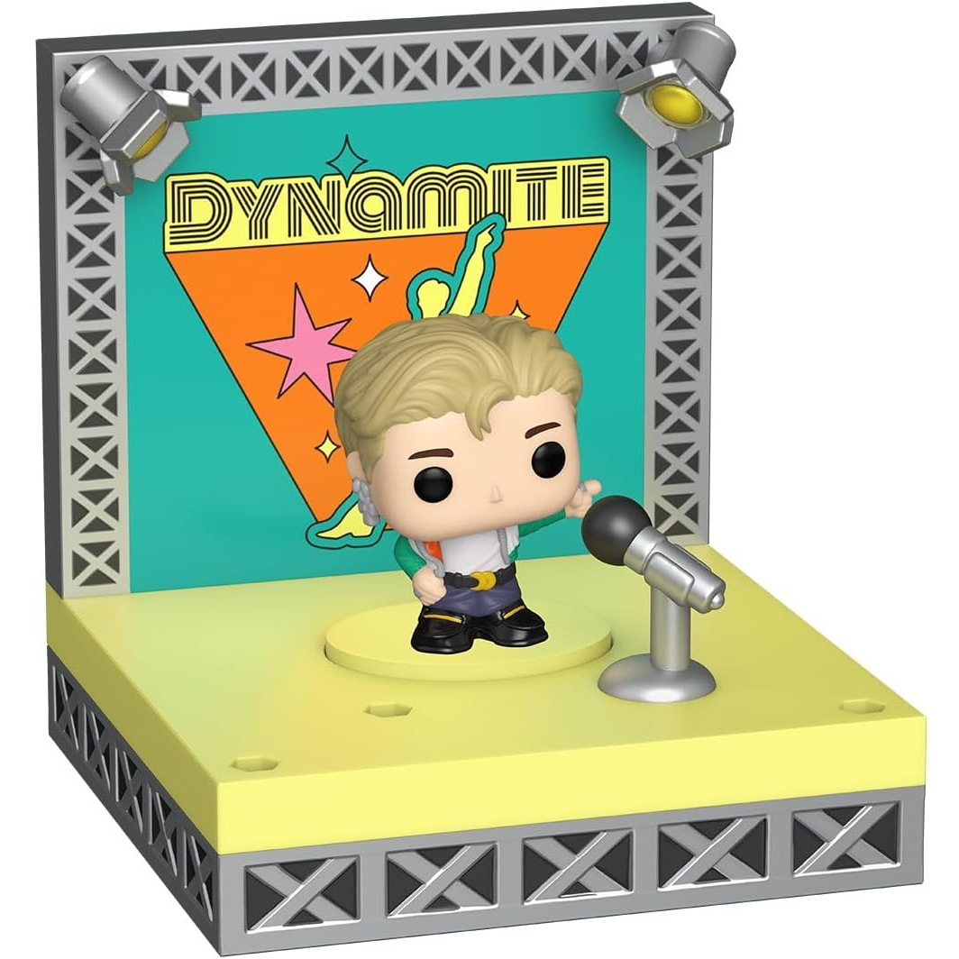Funko Bitty Pop! Stages BTS: Jimin (Dynamite) Mini Vinyl Figure 3cm Da Collezione