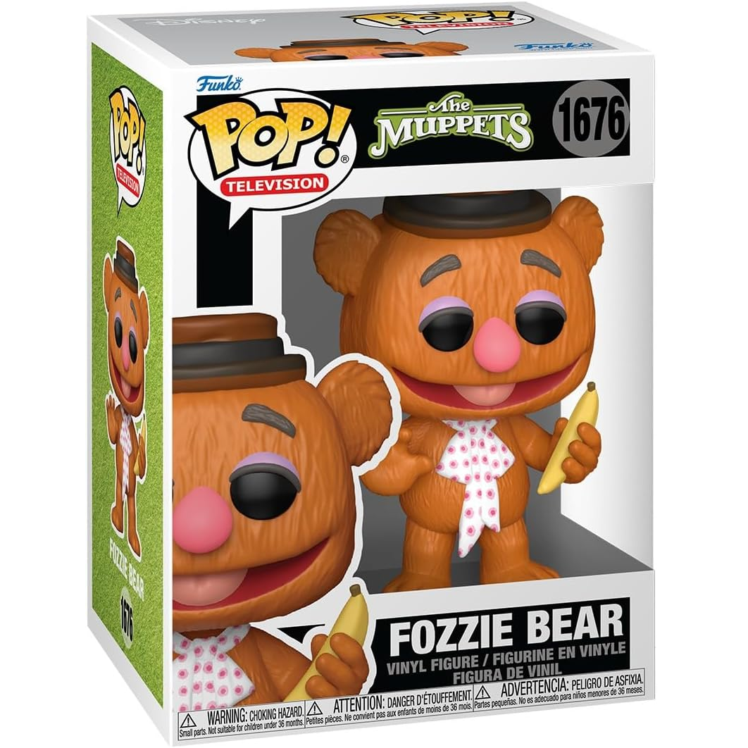 Funko Pop! Television The Muppets (1676) Fozzie Bear - Vinyl Figure 9cm