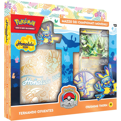 Pokémon GCC Mazzo Campionati Mondiali Honolulu 2024 Deck Crushing Thorn