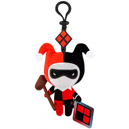 Cinereplicas: Portachiavi Harley Quinn - Keychain Plush DC Comics 9cm