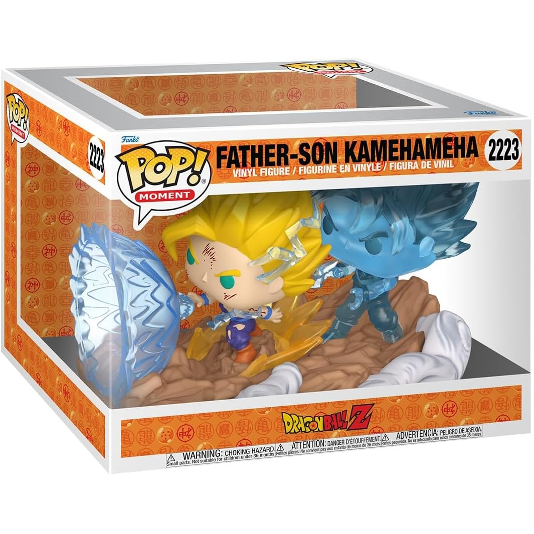 Funko Pop! Moment: Dragon Ball Z (2223) Gohan Father Son Kamehameha Scene - Vinyl Figure 25cm