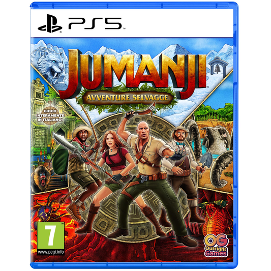 Jumanji: Il Videogioco Ps5 Gioco Playstation 5 PAL Italiano Nuovo Sigillato