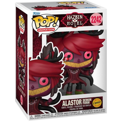 Funko Pop! Animation Hazbin Hotel (2242) Alastor (Chase Edition) - Vinyl Figure 9cm