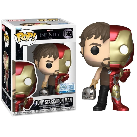 Funko Pop! Marvel: The Infinity Saga (1569) Tony Stark/Iron Man (Exclusive) 9cm