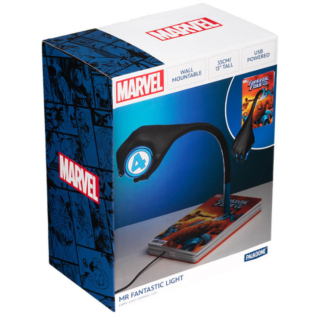 Paladone Lampada Marvel Fantastici 4 Mr. Fantastic - Luce Notturna Da Scrivania