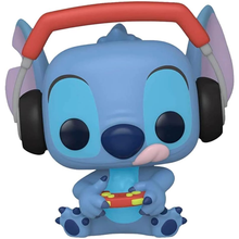 Funko Pop! Disney Lilo & Stitch (1229) Gamer Stitch Figure Videogame 9cm