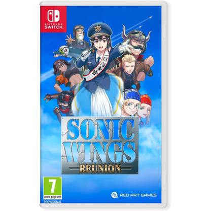 Sonic Wings Reunion Nintendo Switch Videogioco Multilingua Nuovo Sigillato