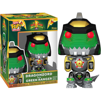 Funko Bitty Pop! Bitty Bot Power Rangers: Dragozord With Green Ranger - Vinyl Figure 9cm