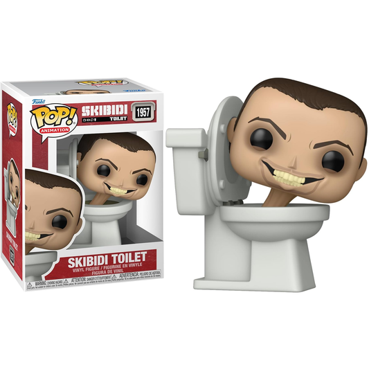 Funko Pop! Animation: Skibidi Toilet (1957) Skibidi Toilet (Meme) Vinyl Figure 9cm