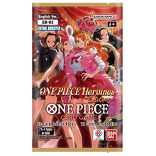 Bandai One Piece EB-03 Heroines Edition - 24 Pack Per Box TCG Card (Inglese)