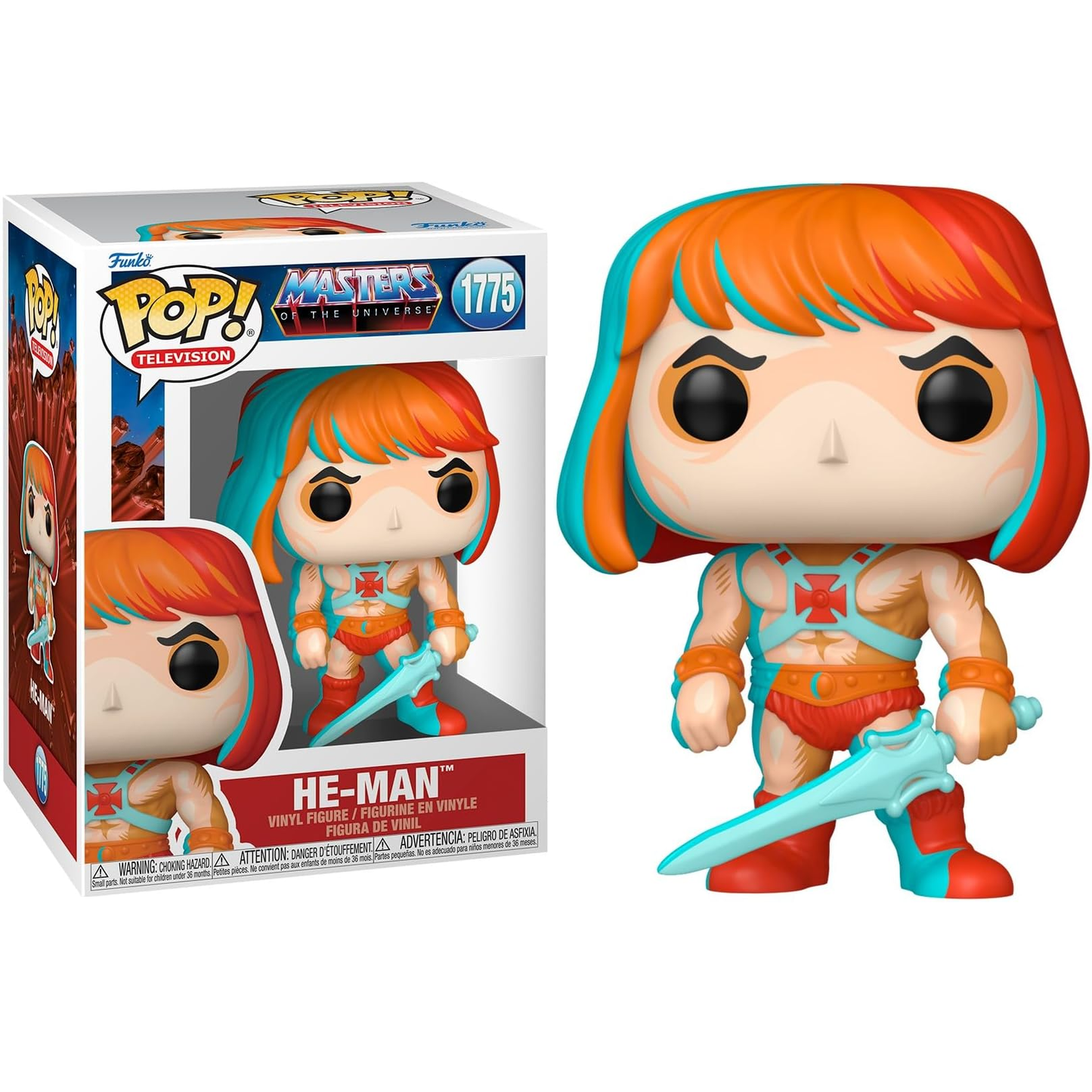 Funko Pop! Television: Masters Of The Universe (1775) He-Man - Vinyl Figure 9cm