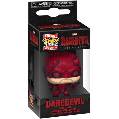 Funko Pop! Pocket Keychain Marvel Daredevil Born Again - Daredevil Mini Vinyl Figure 5cm