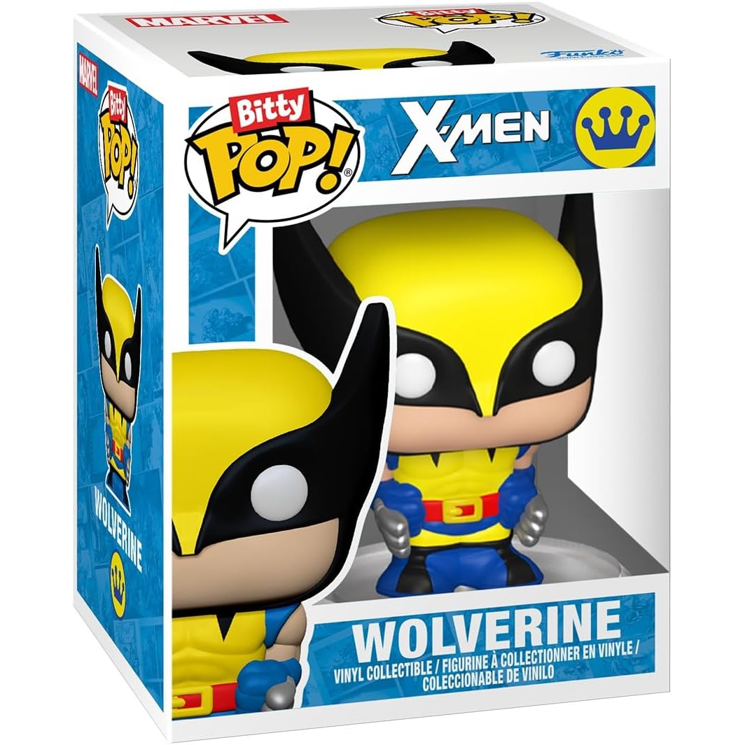 Funko Pop! Bitty Box X-Men - The X-Mansion with 2 Mini Figure Wolverine & Professor X