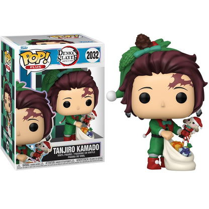 Funko Pop! Plus Demon Slayer (2032) Tanjiro Kamado - Vinyl Figure 9cm