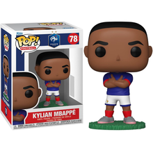 Funko Pop! Football: France FFF - (78) Kylian Mbappe Figure World Cup 9cm