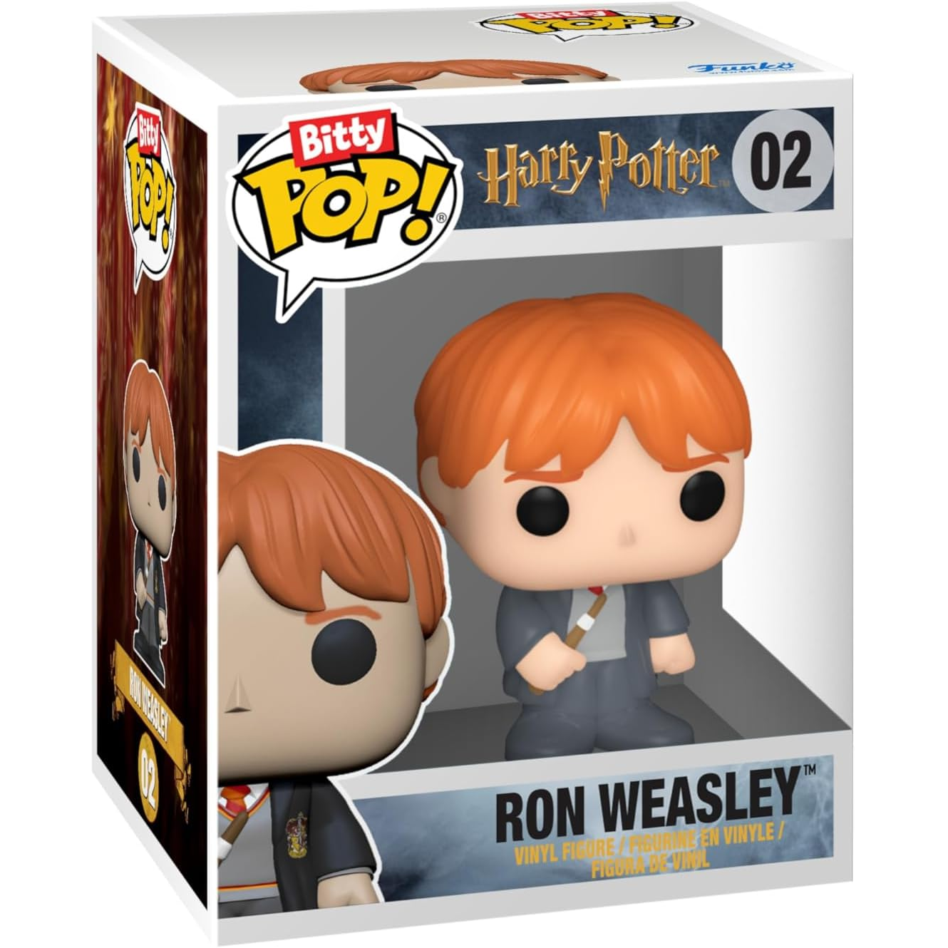 Funko Bitty Pop! Harry Potter: Ron, Hermione, Garrick, Harry - 6 Mini Figures