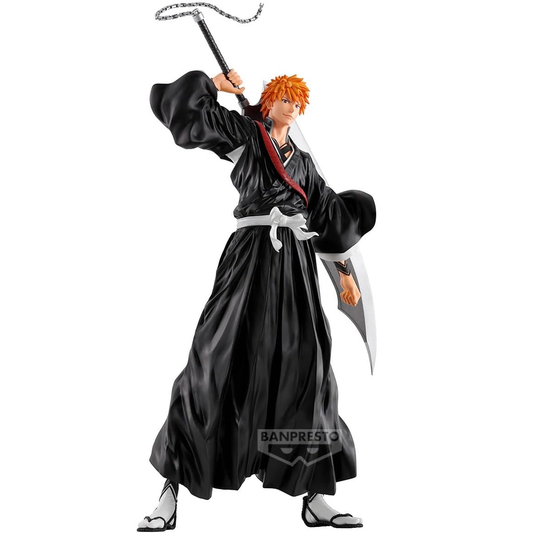 Banpresto Grandista Bleach: Kurosaki Ichigo Statua Da Collezione - Figure 32cm PVC