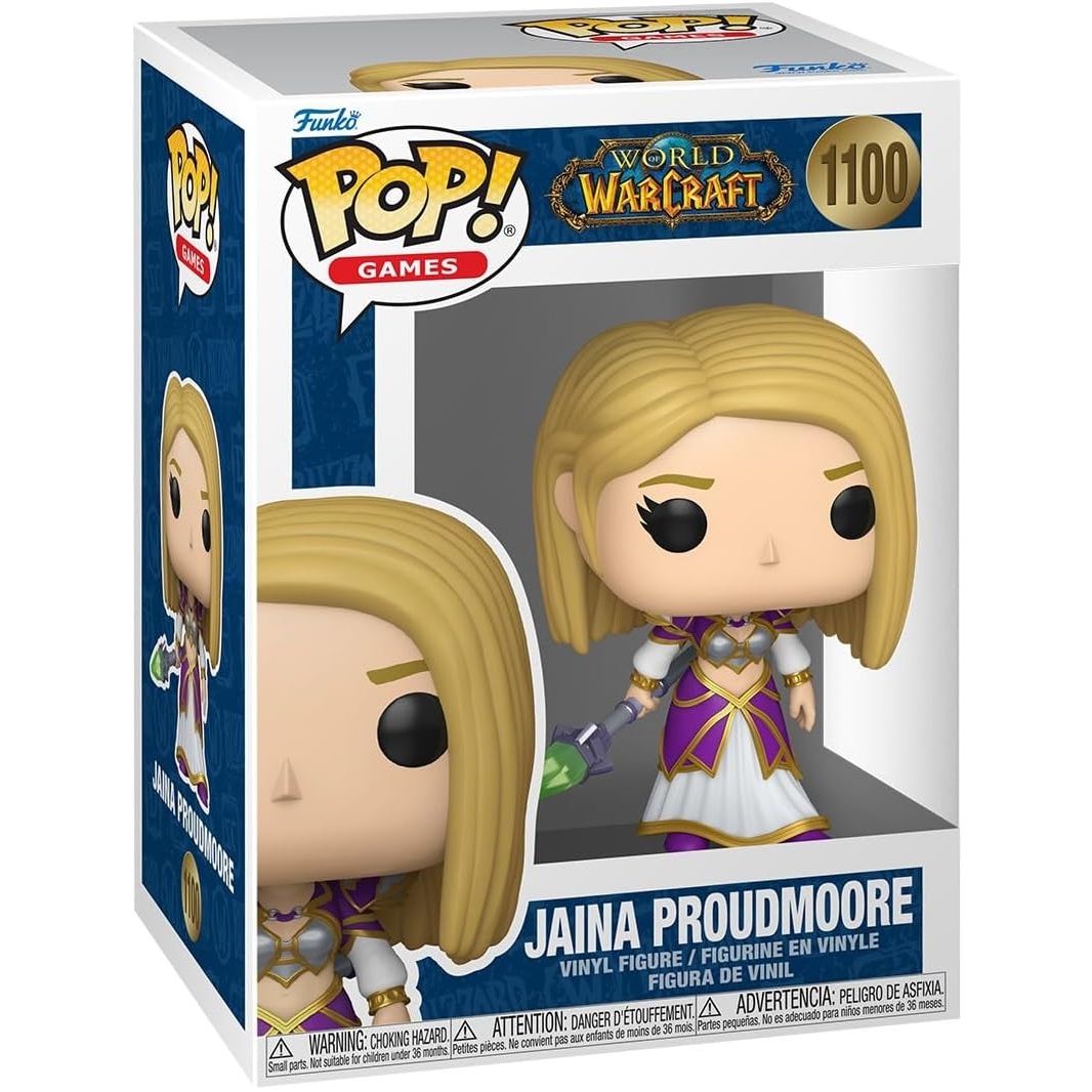 Funko Pop! Games: World Of Warcraft (1100) Jaina Proudmoore - Vinyl Figure 9cm