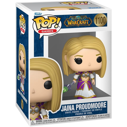 Funko Pop! Games: World Of Warcraft (1100) Jaina Proudmoore - Vinyl Figure 9cm