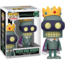 Funko Pop! Animation: Futurama (2211) Super King Bender - Vinyl Figure 9cm (Preordine)