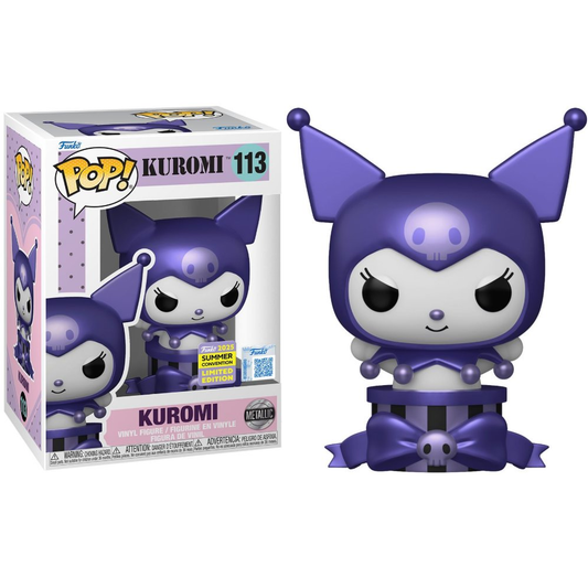 Funko Pop! Kuromi Metallic (113) Summer Convention: Limited Edition - Vinyl Figure 9cm