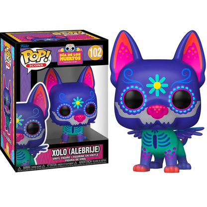 Funko Pop! Icons Dìa De Los Muertos (102) Xolo (Alebrije) - Vinyl Figure 9cm
