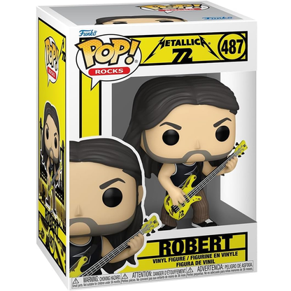 Funko Pop! Rocks Metallica 72 Season - (487) Robert Trujillo Figure 9cm