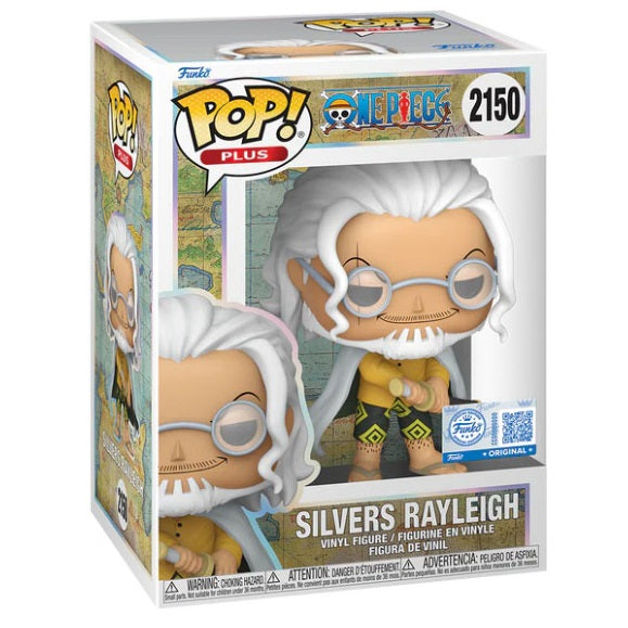 Funko Pop! Plus One Piece (2150) Silvers Rayleigh - Vinyl Figure 9cm