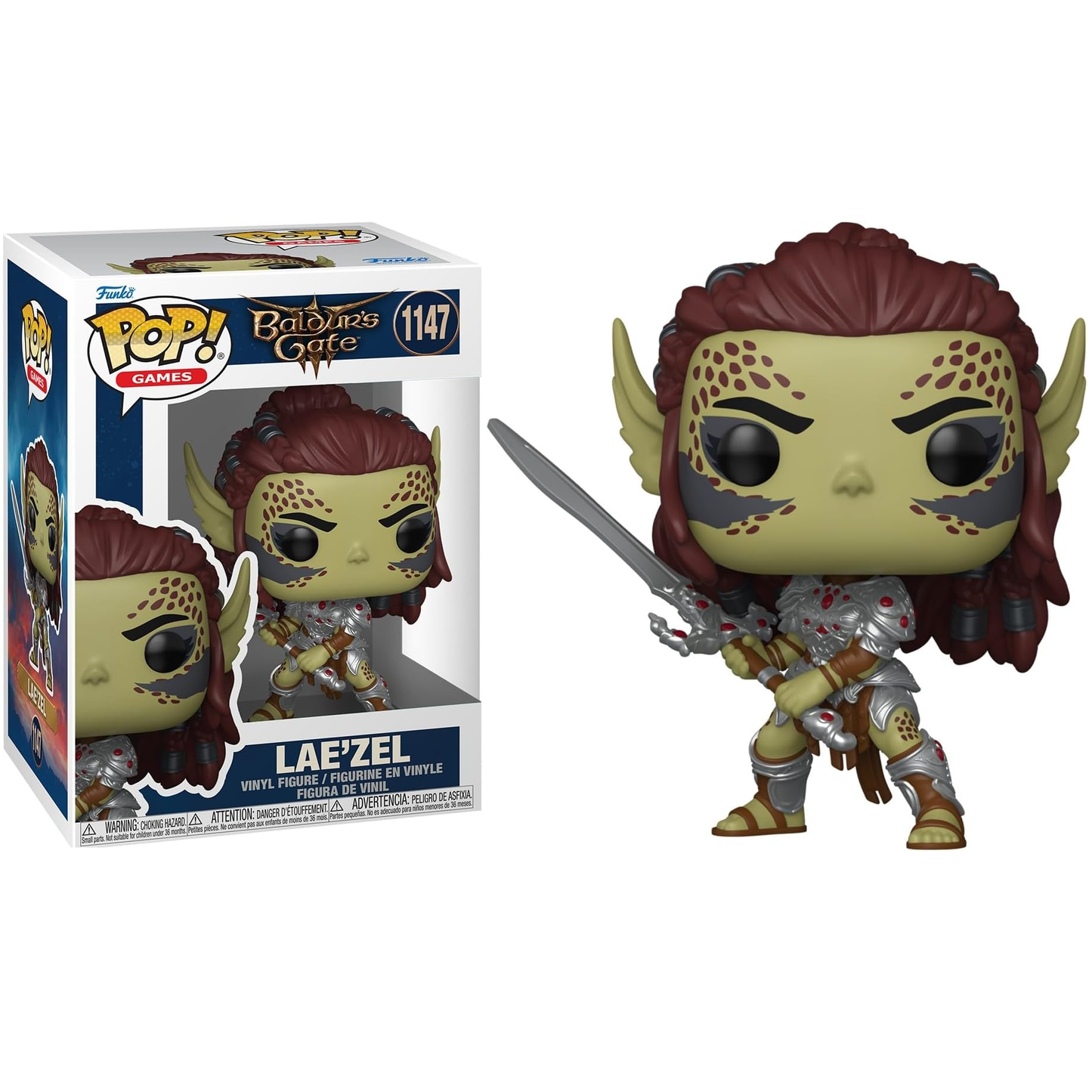 Funko Pop! Games Baldur's Gate 3 (1147) Lae'zel - Vinyl Figure 9cm