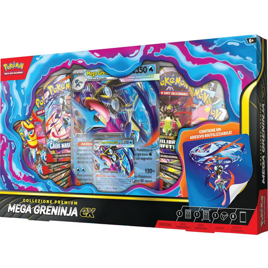 Pokémon GCC: Collezione Premium Mega Greninja Ex - Espansione Edizione Italiana