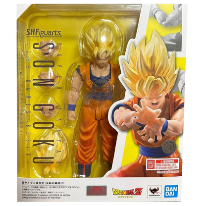 Bandai S.H. Figuarts: Dragon Ball Z Son Goku Super Saiyan - Figure Articolata 16cm