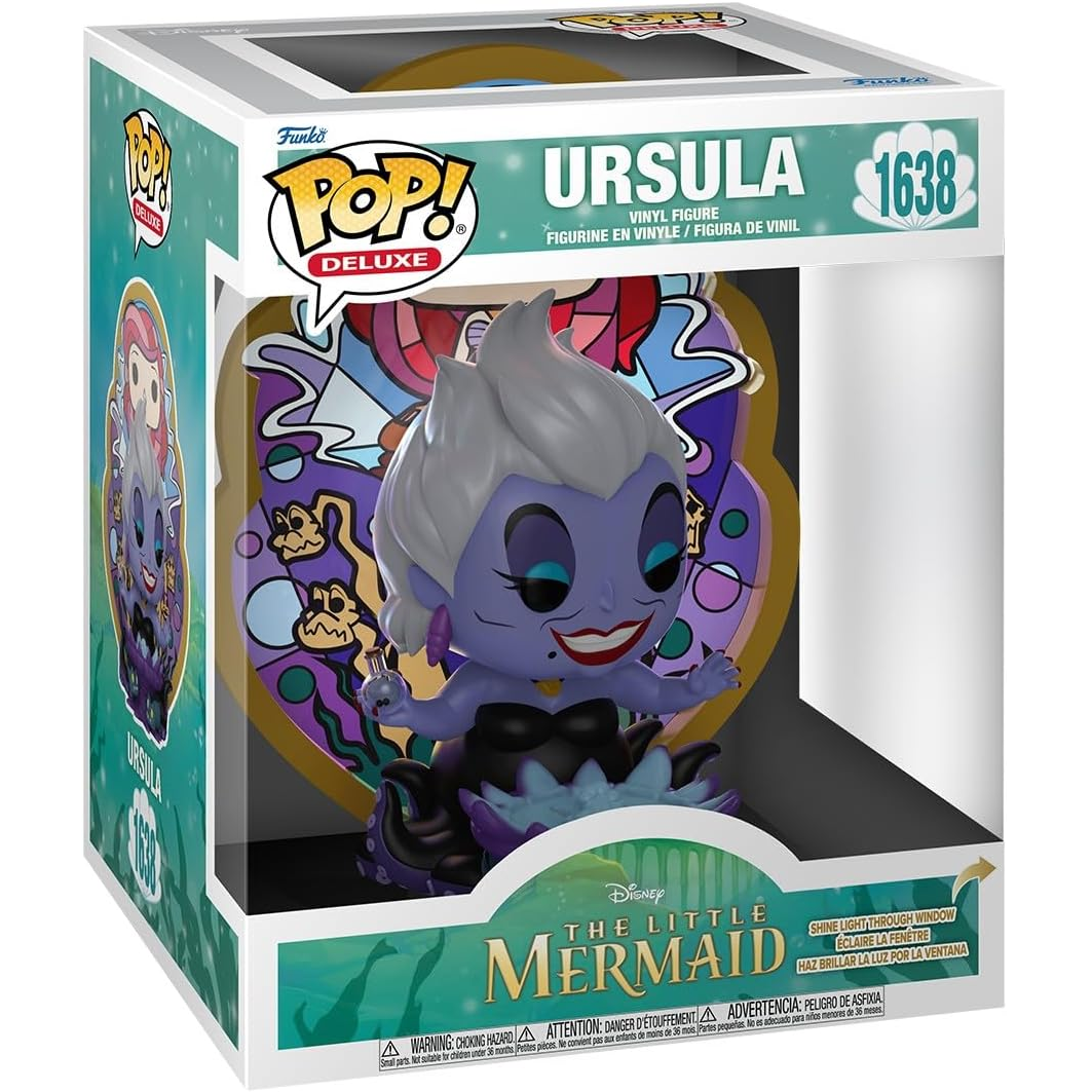 Funko Pop! Deluxe Disney The Little Mermaid (1638) Ursula Vinyl Figure 15cm